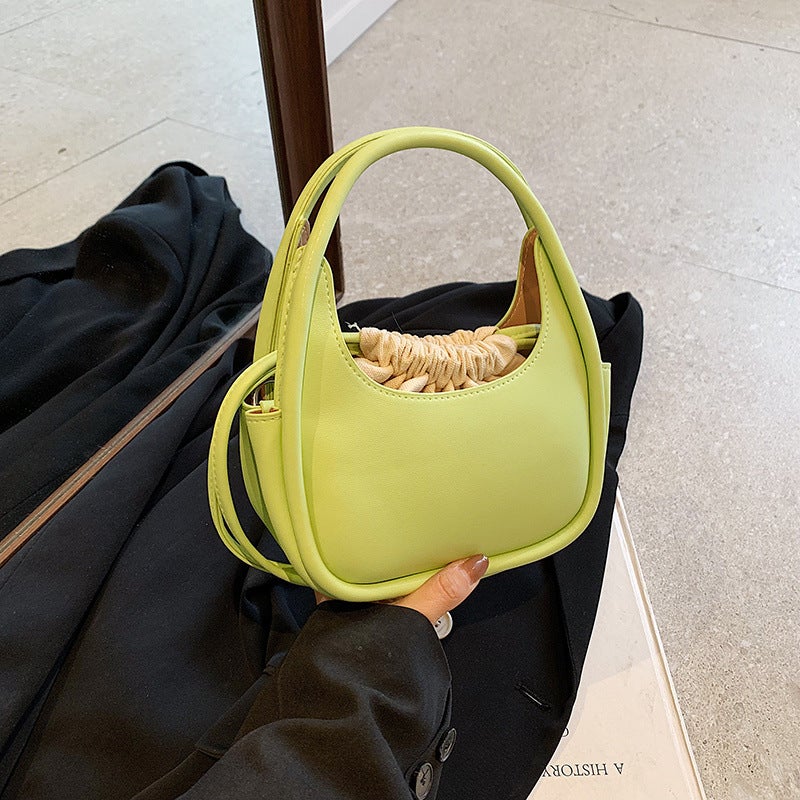 Textured Niche Bag For Women 2025 Trendy Versatile Crossbody Bag Ins Fashionable Handbag - Image 1