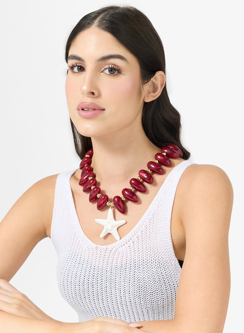 جينجر قلادة نجم البحر شاطئ - Image 4