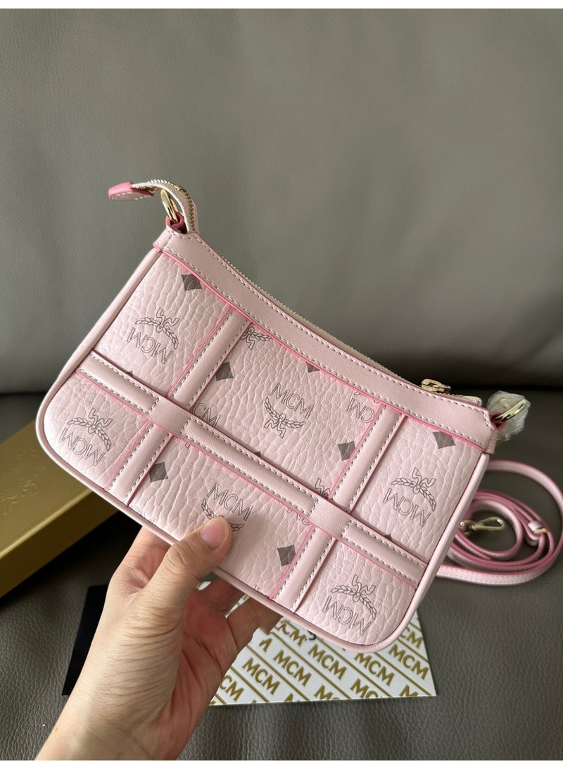 MCM Signature Box Bag - Chain Strap Shoulder & Top Handle Bag for Women - Image 2