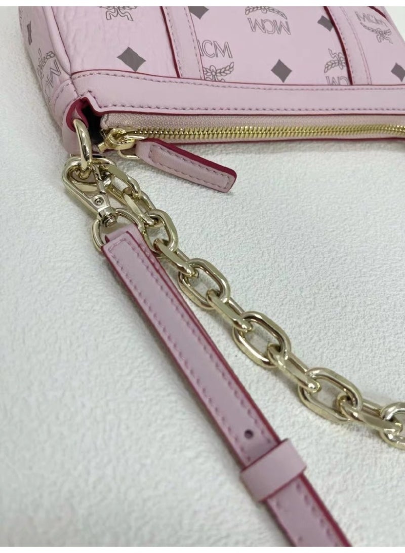 MCM Signature Box Bag - Chain Strap Shoulder & Top Handle Bag for Women - Image 4