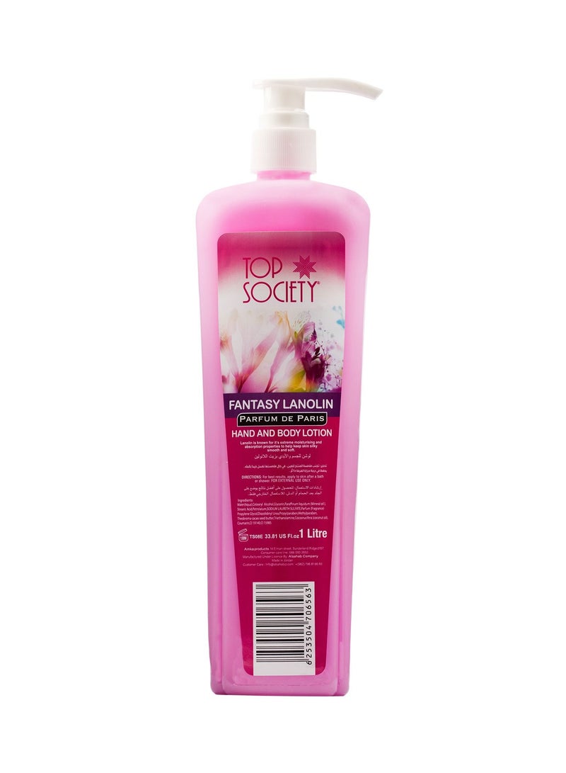 توب سوسيتي لوشن لانولين 1 لتر - Image 1