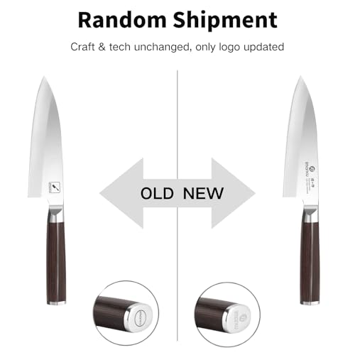 imarku 7 Inch Deba Knife,Ultra Sharp Sushi Knife,Ultimate Japanese Kitchen Knife with Stainless Steel Single Bevel,Fish Fillet Knifes for Fish Cutting with Ergonomic Wood Handle, Fathers Day - Image 3