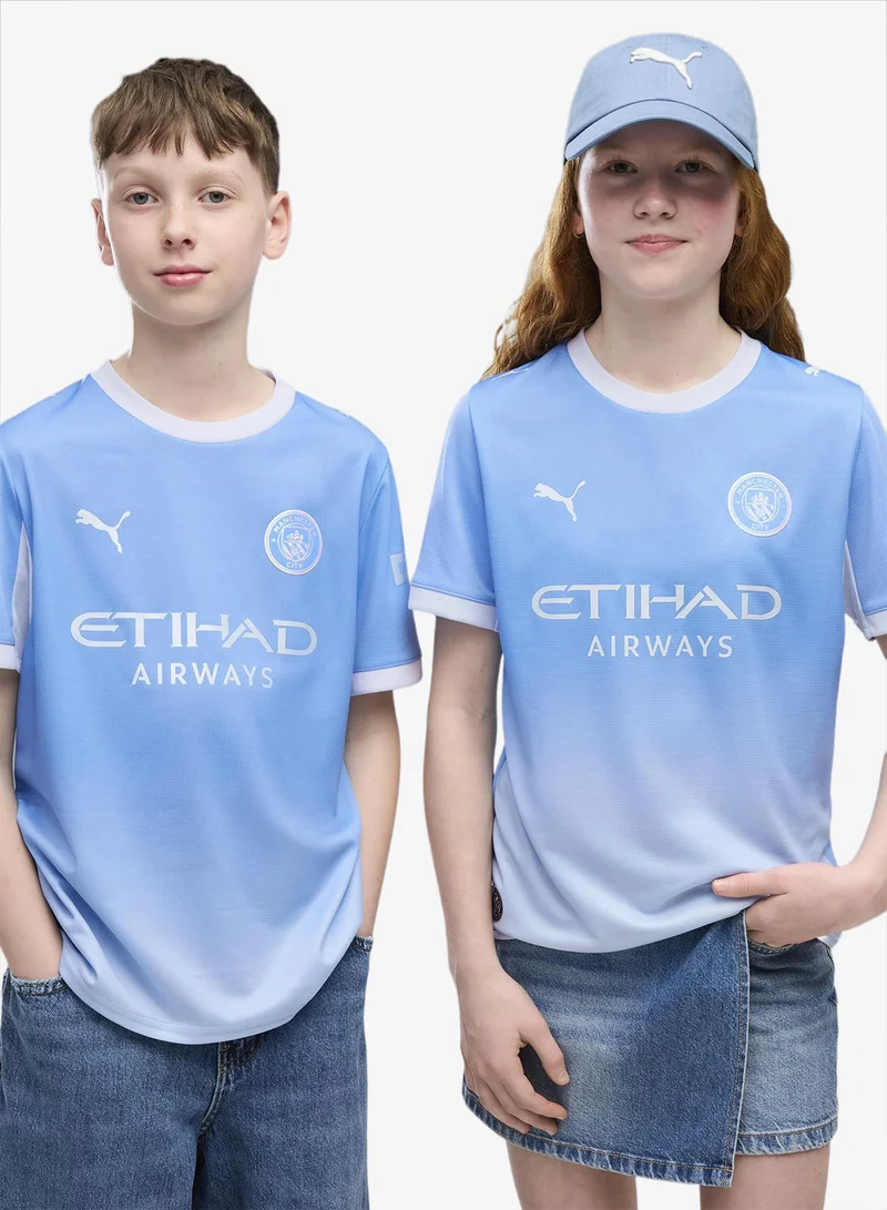 Puma Youth Manchester City Home Replica Jersey