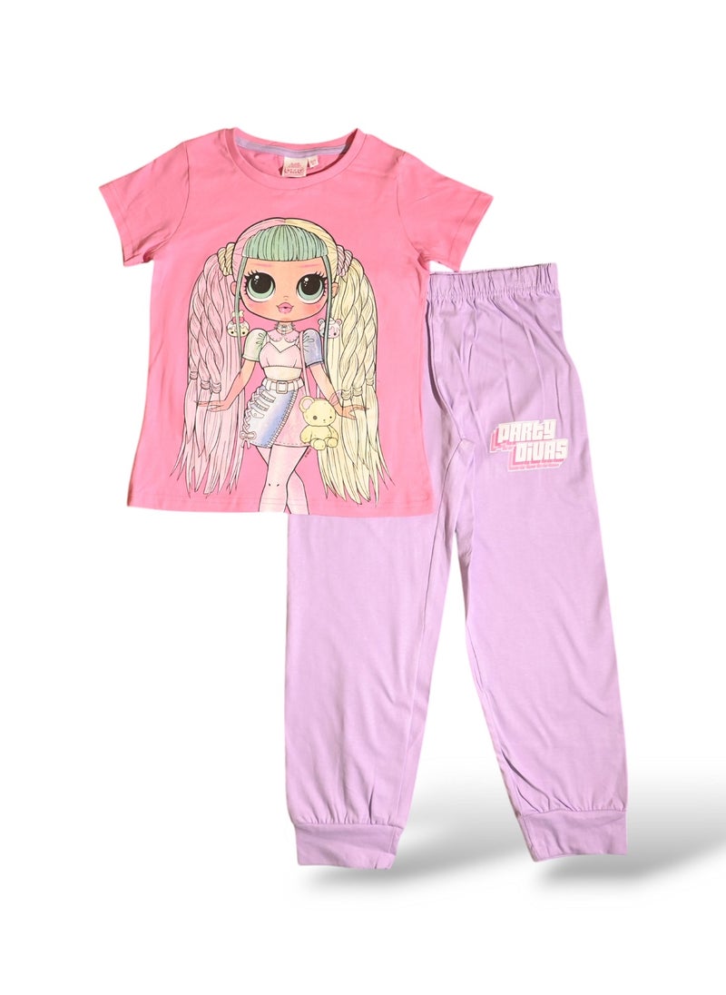 L.O.L. SURPRISE! LOL OMG - GIRL SHORTSLEEVE PAJAMA SETS  - Image 1