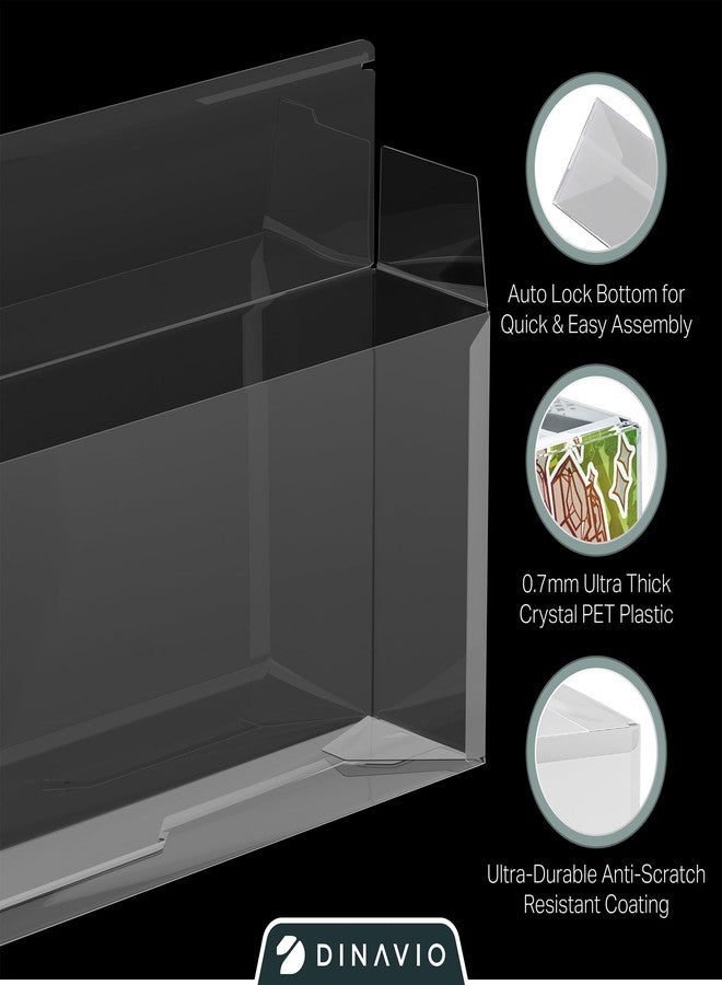 Dinavio Crafthouse 2 Pack Prismatic Evolutions SPC Plastic Protectors - 0.7mm Ultra Thick Display Protector - Compatible with Prismatic Evolutions Super Premium Collection Box (2 Pack) - Image 5