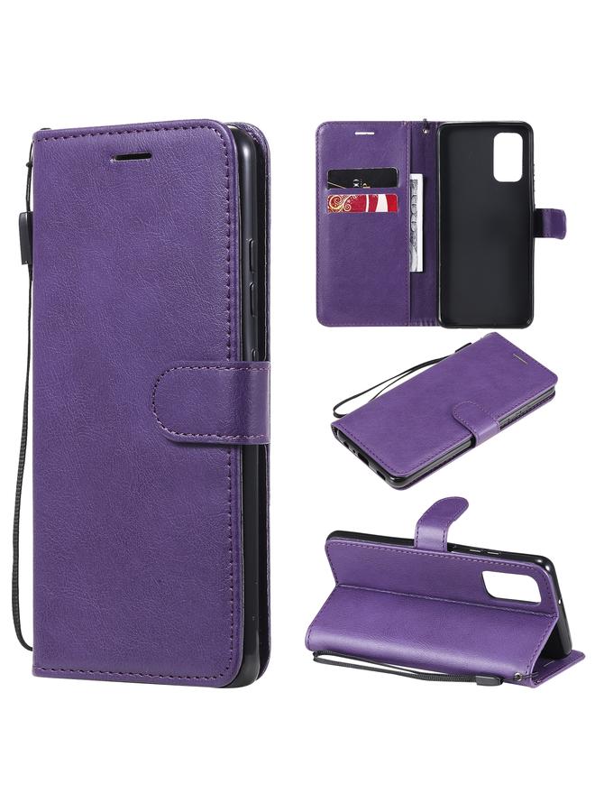 S-TOP Case For Samsung Galaxy A32 4G Solid Color Horizontal Flip Protective Leather Case with Holder & Card Slots & Wallet & Photo Frame & Lanyard - Image 1