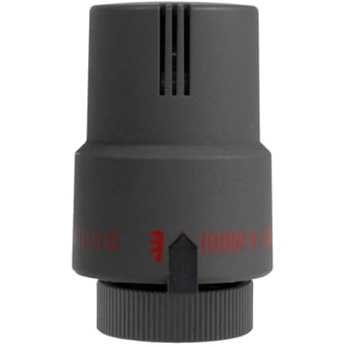 M30 X 1.5 MM THERMOSTATIC HEAD RADIATOR VALVE, THERMOSTAT HEATING, HEATING VALVE, FULL ANTHRACITE, LIQUID SENSOR WITH FROST PROTECTION POSITION - Image 2