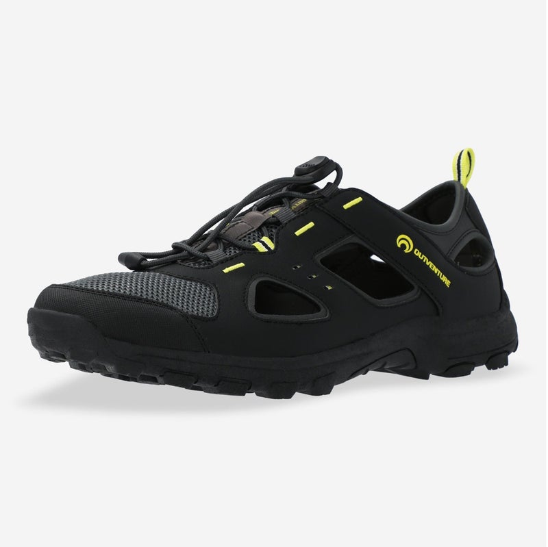 Outventure Men's Sneakers – Black Hybrid Outdoor Shoes with Ventilated Upper and High-Traction Sole - Image 1