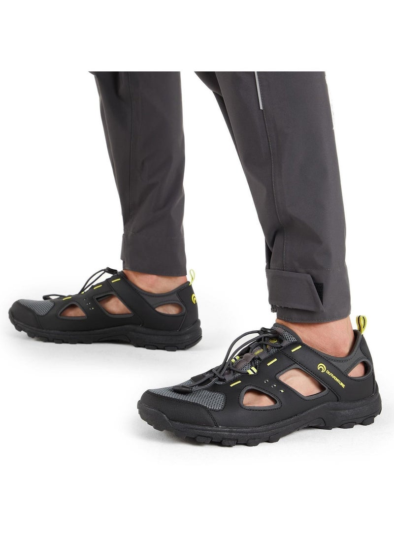 Outventure Men's Sneakers – Black Hybrid Outdoor Shoes with Ventilated Upper and High-Traction Sole - Image 4