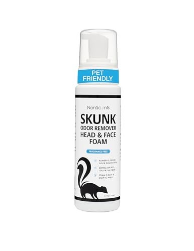 NonScents Skunk Odor Remover Head & Face Foam – Easily Eliminate Skunk Odor from Pets, Carpets, Clothing, Ready-to-Use for Dogs, Cats, Home, Carpet, Car, Clothes - Fragrance Free Freshener - Image 5