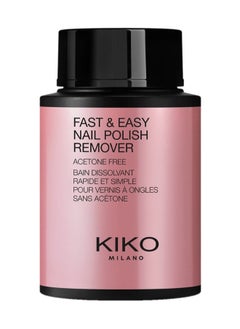 KIKO MILANO Fast And Easy Nail Polish Remover Acetone Free 
