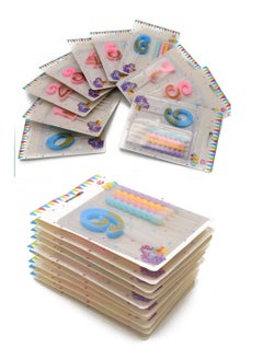 co arma Birthday candles set, 50 pieces, complete from zero to 9, the package consists of 4 candles and a number  - Image 1