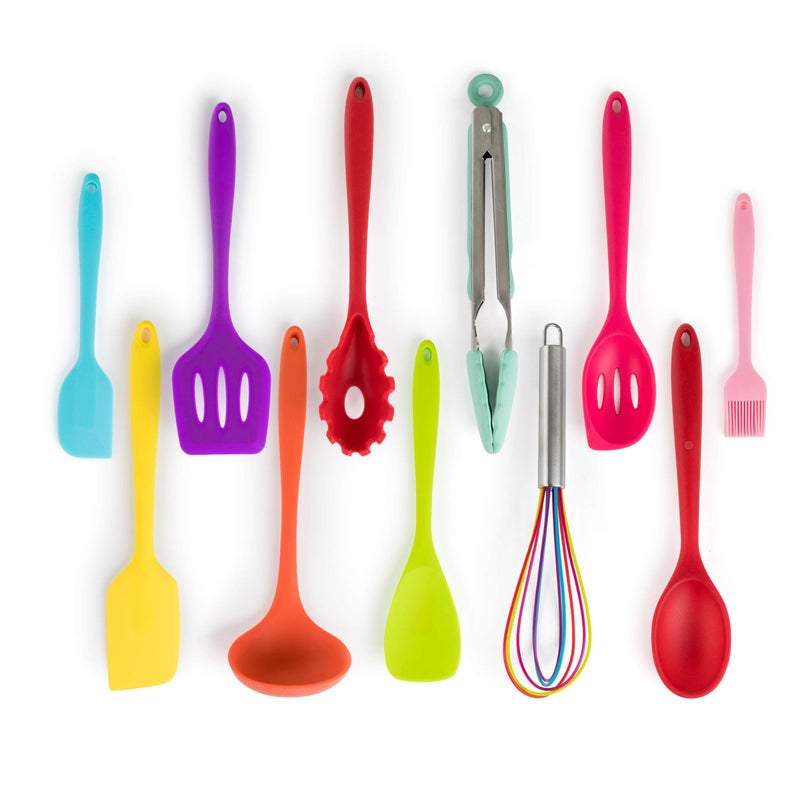 Megachef Tool Cookware Utensil Set, 12 Piece, multicolor - Image 2