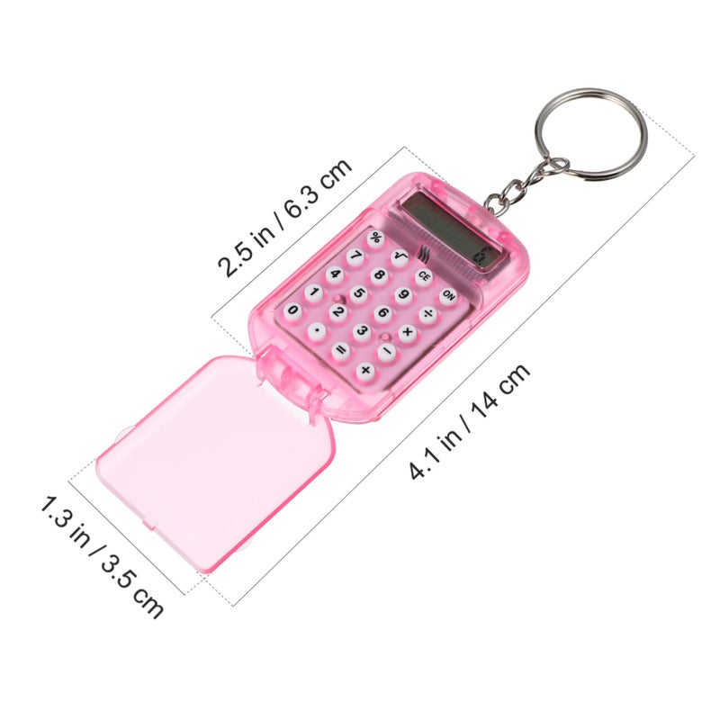 Portable 3Pcs Pocket Mechanical Calculator for Home School Office Display - Image 3