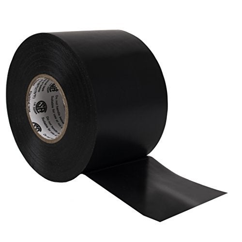 TAPIX Premium Quality Electrical Tape • 2 in Wide • 66 ft Long • Flame Retardant Vinyl • 7 mil Thick • Black - Image 5