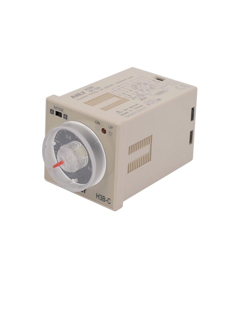 ANLY Multi Range On Delay Analogue Timer 12VDC 8Pin  H3B  - Image 1