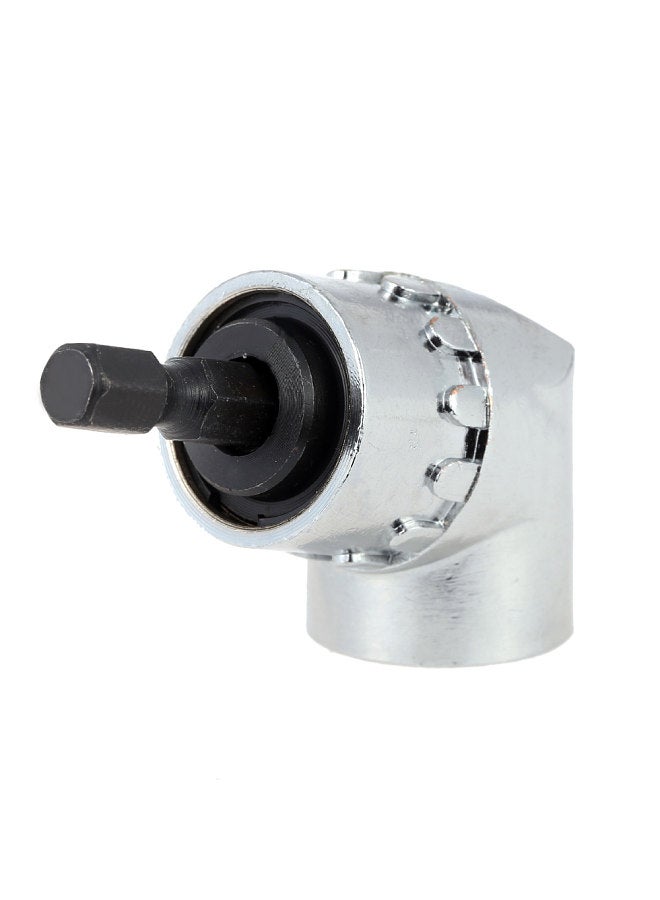 105 Degree Angle Extension Right Angle Quick Change Driver Drilling Extension Shank Screwdriver Magnetic 1/4 Inch Hex Drill Bit Screwdriver Socket Holder Adaptor Sleeve  - Image 1