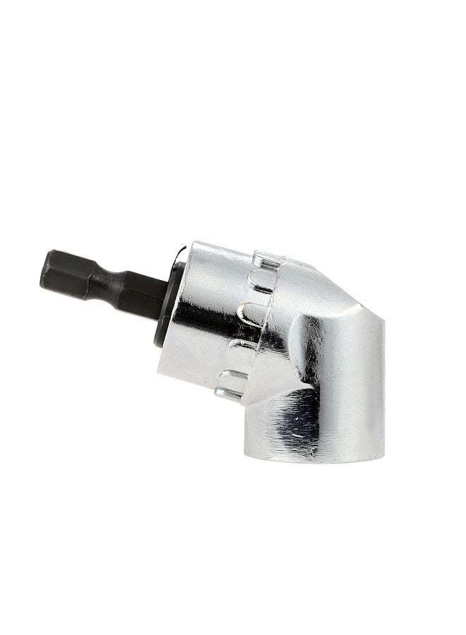 105 Degree Angle Extension Right Angle Quick Change Driver Drilling Extension Shank Screwdriver Magnetic 1/4 Inch Hex Drill Bit Screwdriver Socket Holder Adaptor Sleeve  - Image 3