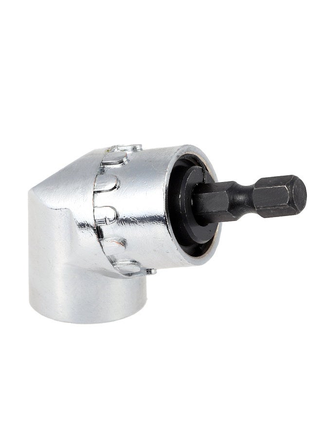 105 Degree Angle Extension Right Angle Quick Change Driver Drilling Extension Shank Screwdriver Magnetic 1/4 Inch Hex Drill Bit Screwdriver Socket Holder Adaptor Sleeve  - Image 4