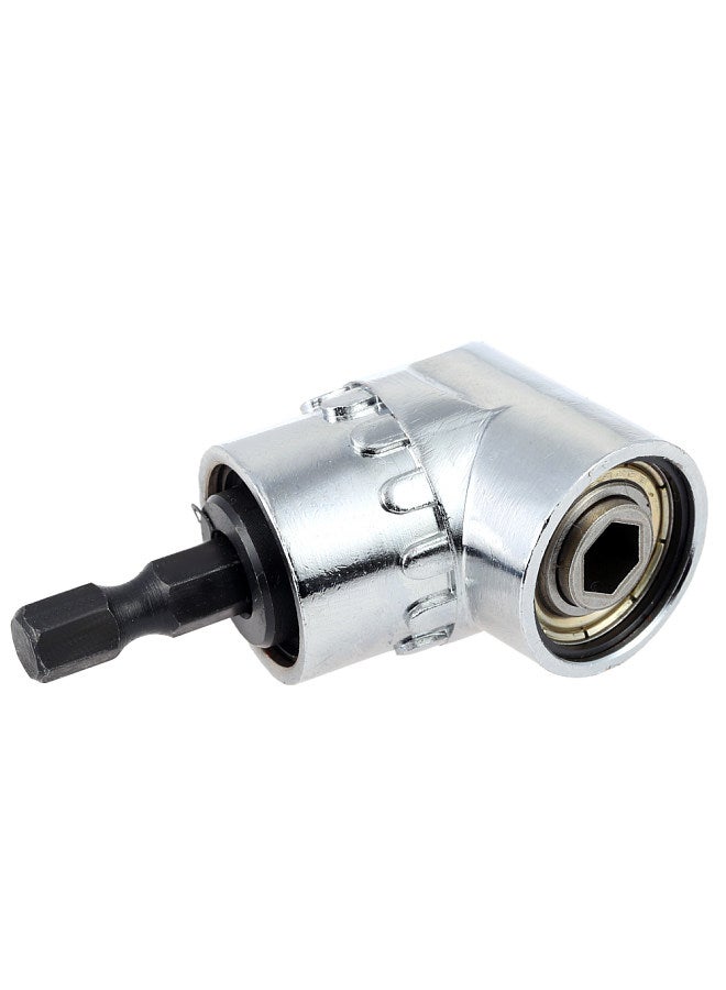 105 Degree Angle Extension Right Angle Quick Change Driver Drilling Extension Shank Screwdriver Magnetic 1/4 Inch Hex Drill Bit Screwdriver Socket Holder Adaptor Sleeve  - Image 2