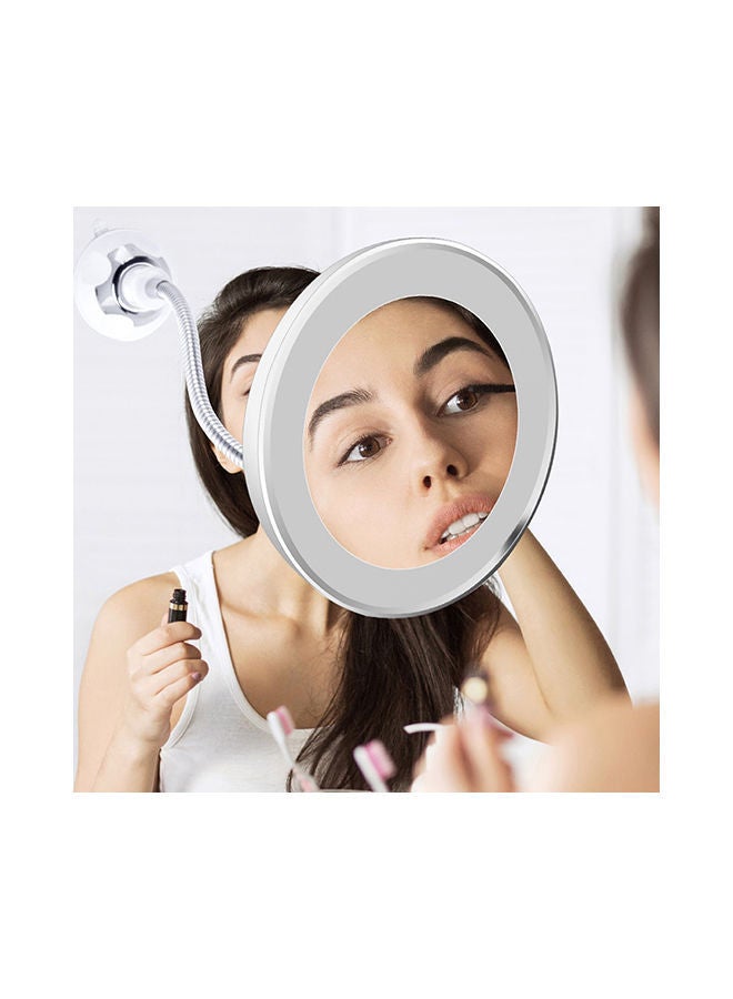 نيبمينينت مرآة مكياج LED مكبرة أبيض - Image 2