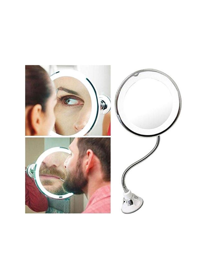 نيبمينينت مرآة مكياج LED مكبرة أبيض - Image 3