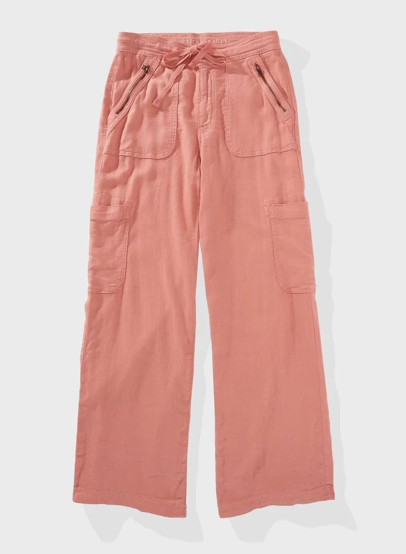 American Eagle High Waist Cargo Pants