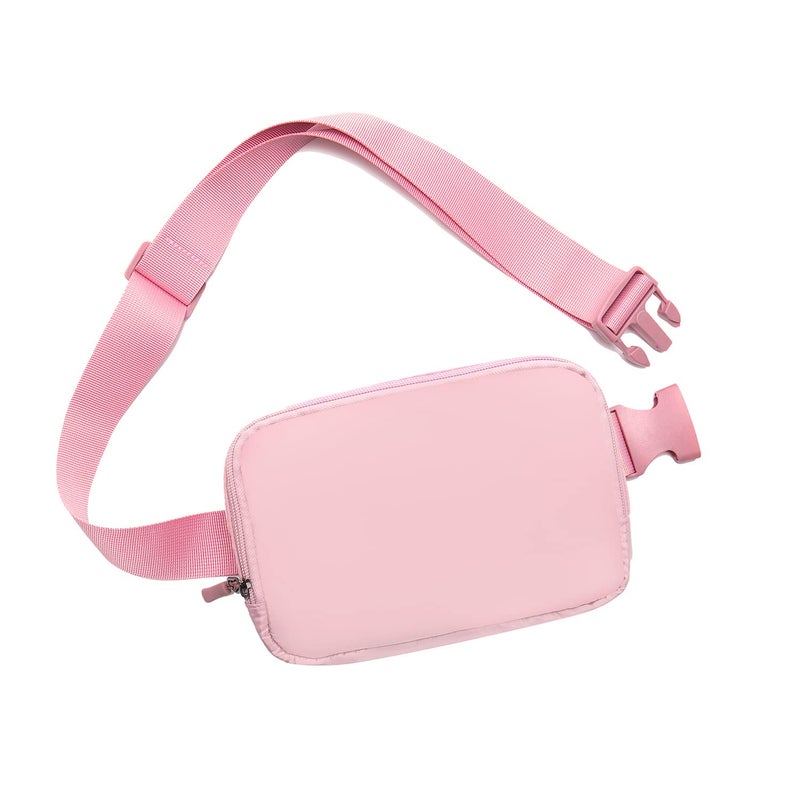 WITROMAN Belt bag Fanny pack crossbody bags for women Everywhere belt bag (pink) - Image 1