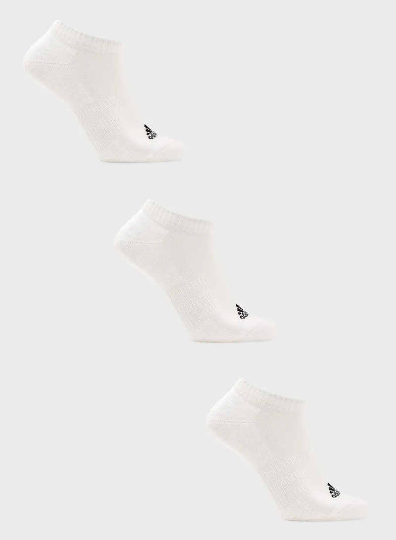 adidas مجموعة ازواج جوارب مبطنة (عدد 3)