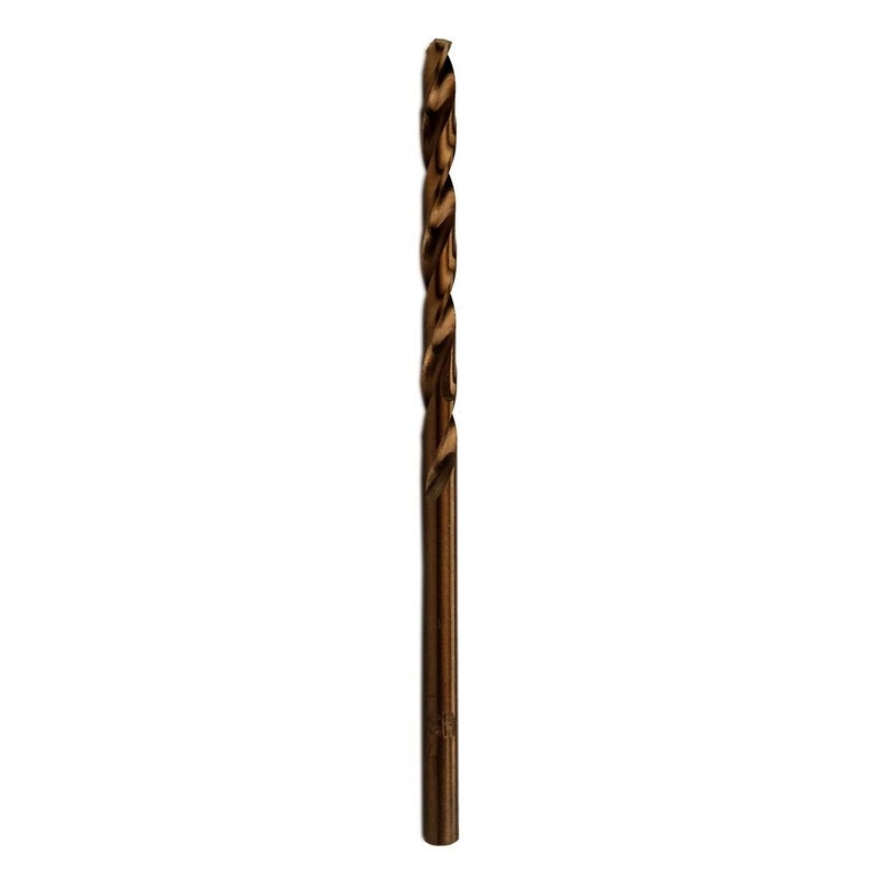 Drill Hulk 1/8-Inch Cobalt Steel M35 Jobber Length Twist Drill Bits for Hard Metal, Stainless Steel, Pack of 12 - Image 2