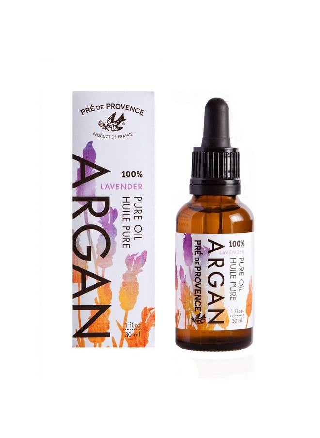 Pre De Provence Moroccan Argan Oil For Skin Face Hair & Nails (1 Oz) Lavender  - Image 2