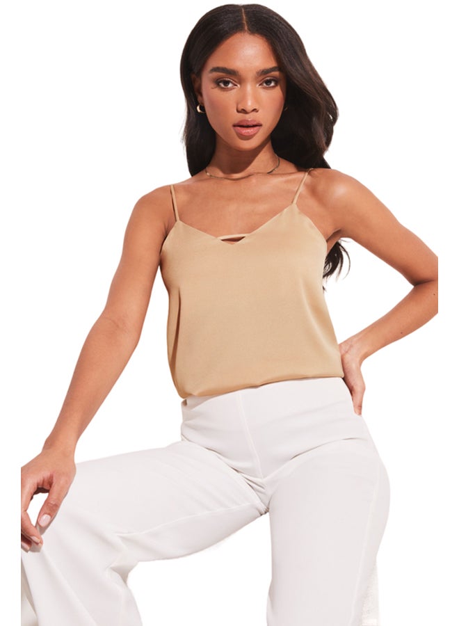 LIPSY Lipsy V Neck Vest Cami Top  - Image 1