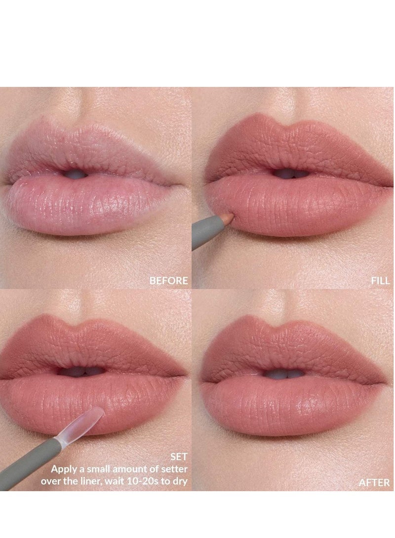 Refy قلم تحديد الشفاه ومثبت REFY - توب، 4 مل - Image 2