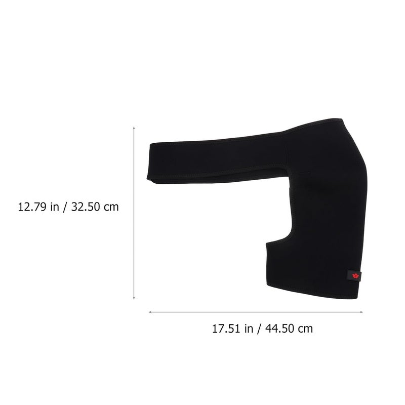 Adjustable Breathable Shoulder Support Brace Left Xl Relief Strap for Sports Fitness Exercise - Image 2