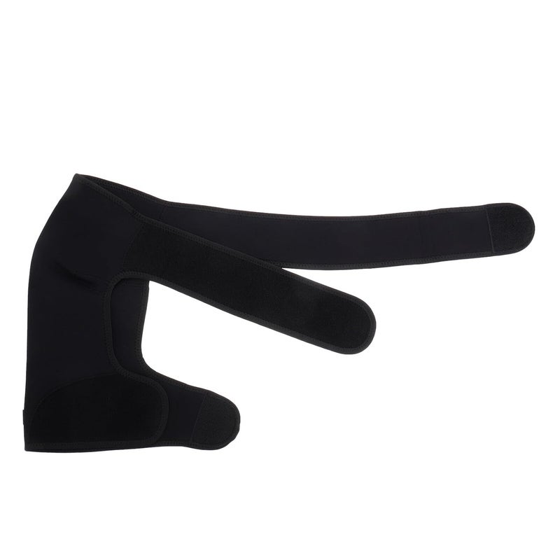Adjustable Breathable Shoulder Support Brace Left Xl Relief Strap for Sports Fitness Exercise - Image 1
