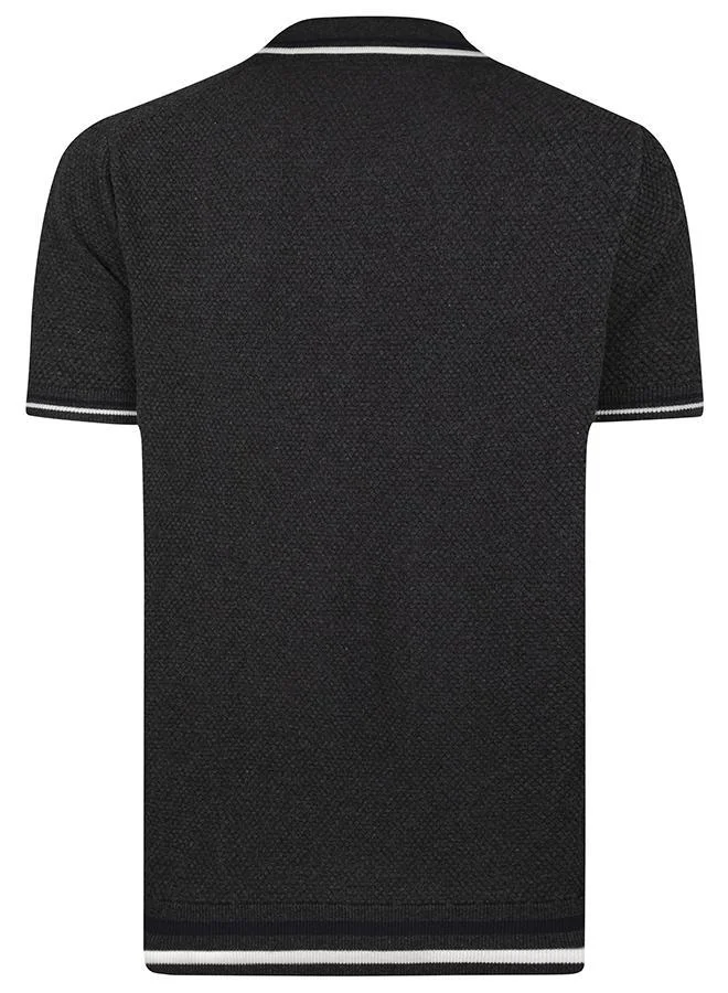 FELIX HARDY Antracite Polo shirt short sleeve for Men for Men | Best Price UAE