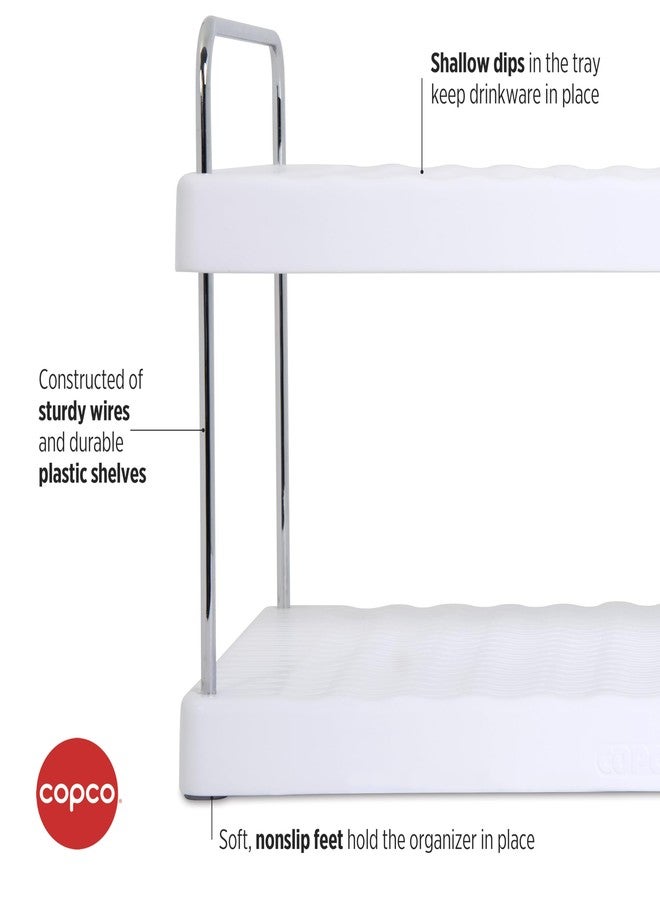 كوبكو منظم زجاجات قابل للتعديل وإعادة الاستخدام من كوبكو - حل تخزين قابل للتوسيع لأكواب السفر، والترمس، وزجاجات المياه، أبيض - Image 3