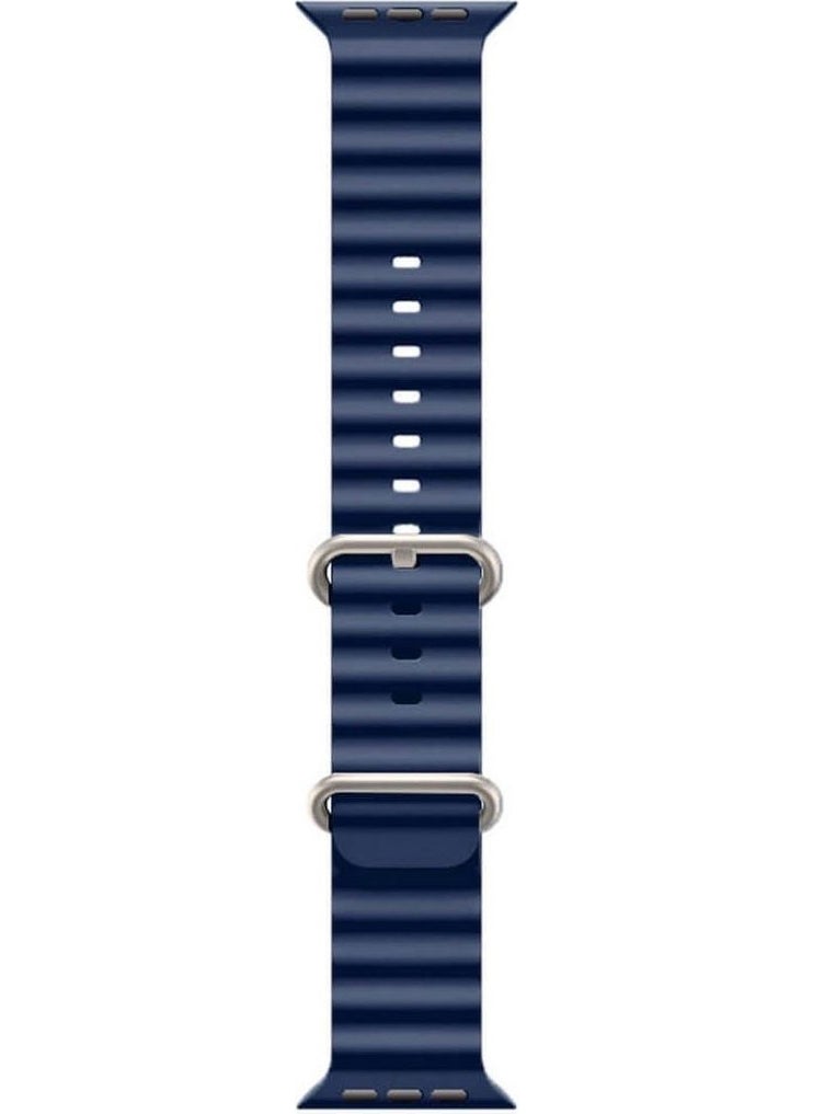 Koodmax - Apple Watch Compatible Ultra Ocean Loop Buckle Strap Band 42 44 45 49MM - Image 1
