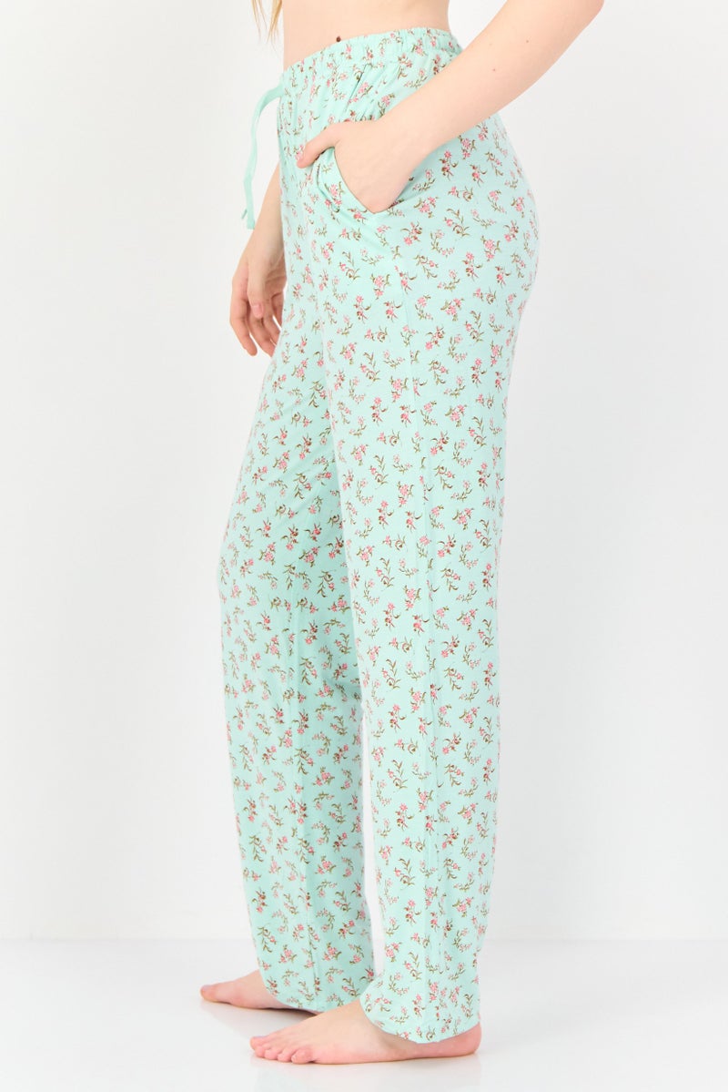 zivame سروال بيجاما نسائي مزخرف بأزهار، متعدد الألوان - Image 2