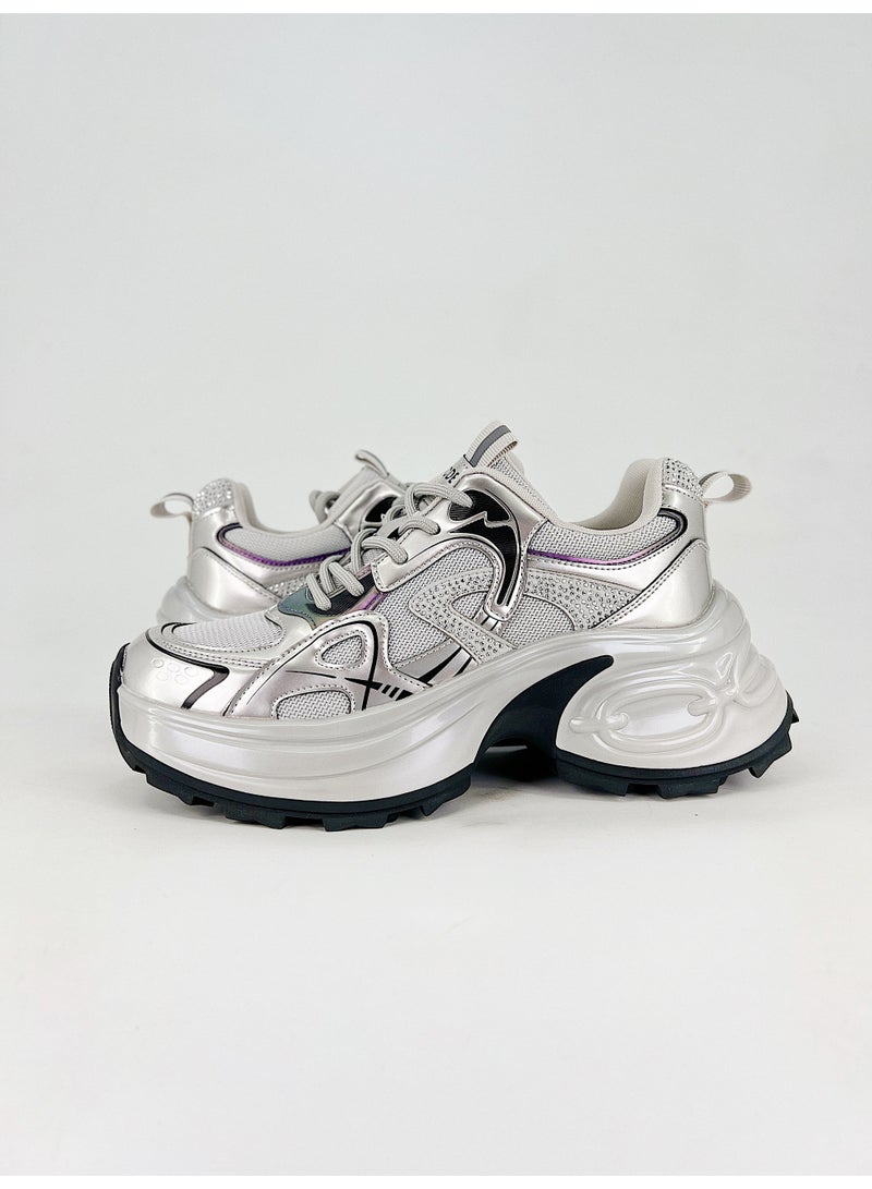 GG 2025 new thick-soled high leisure sports daddy shoes series - Image 1