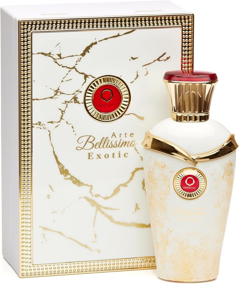 Orientica Arte Bellissimo Exotic Eau De Parfum - Unisex Fragrance with Bergamot, Coconut, Vanilla, Sandalwood, and Musk - 75ml - Image 1