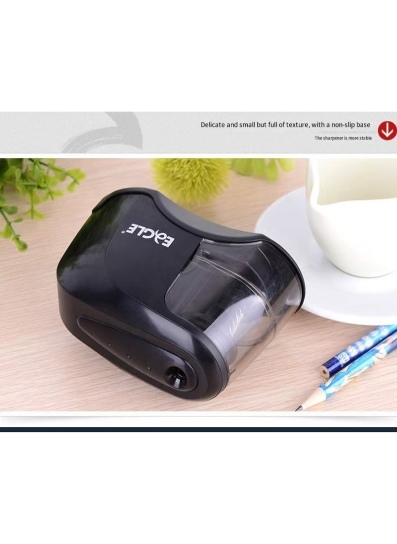 Eagle - 2025 New Electric Pencil Sharpener Black - Image 1