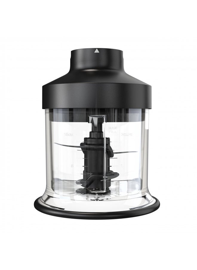 Ninja Ninja XSKKITCHPR Foodi Power Chopper 3-Cup Food Processor Bowl, for Ninja Power Mixer System (CI100 Series), Black  - Image 1