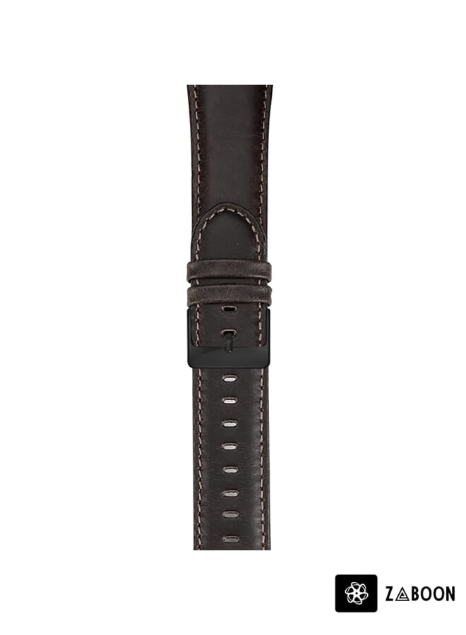 Zaboon Replacement Band For Fossil Gen 5 Carlyle / Julianna / Garrett / Carlyle HR Oil Wax Genuine Leather Watch Band - Image 3