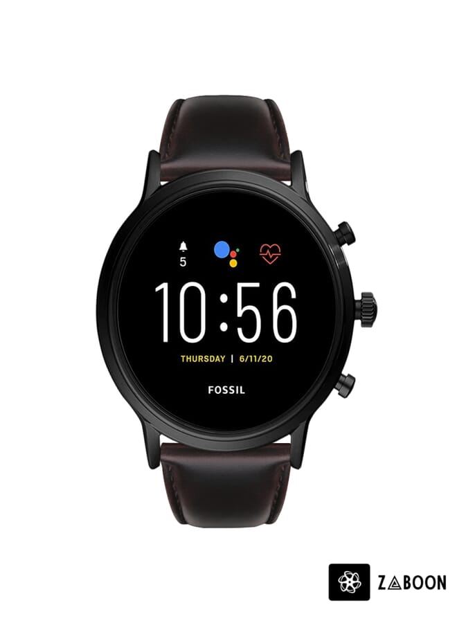 Zaboon Replacement Band For Fossil Gen 5 Carlyle / Julianna / Garrett / Carlyle HR Oil Wax Genuine Leather Watch Band - Image 2