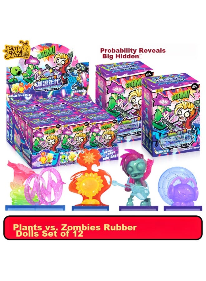 Kayou Plants Vs. Zombies Rubber Duck Blind Box, Energetic Garden, Boys And Girls, Xr Children's Day New Year Gift - Image 1