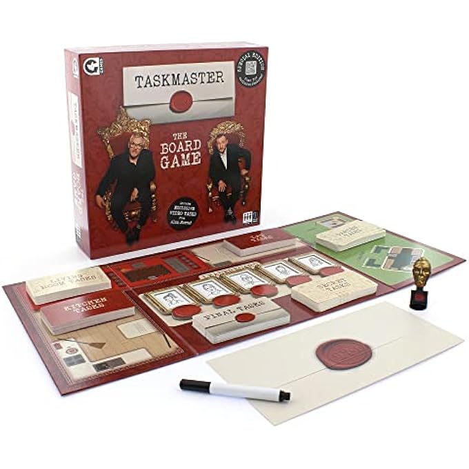 Ginger Fox Taskmaster The Board Game  Special Edition  Ultimate Gift For Fans  Fun for Cosy Nights In  Silly Challenges with Video Tasks from Alex Horne  Great for Parties and Groups  Ages 8 - Image 2