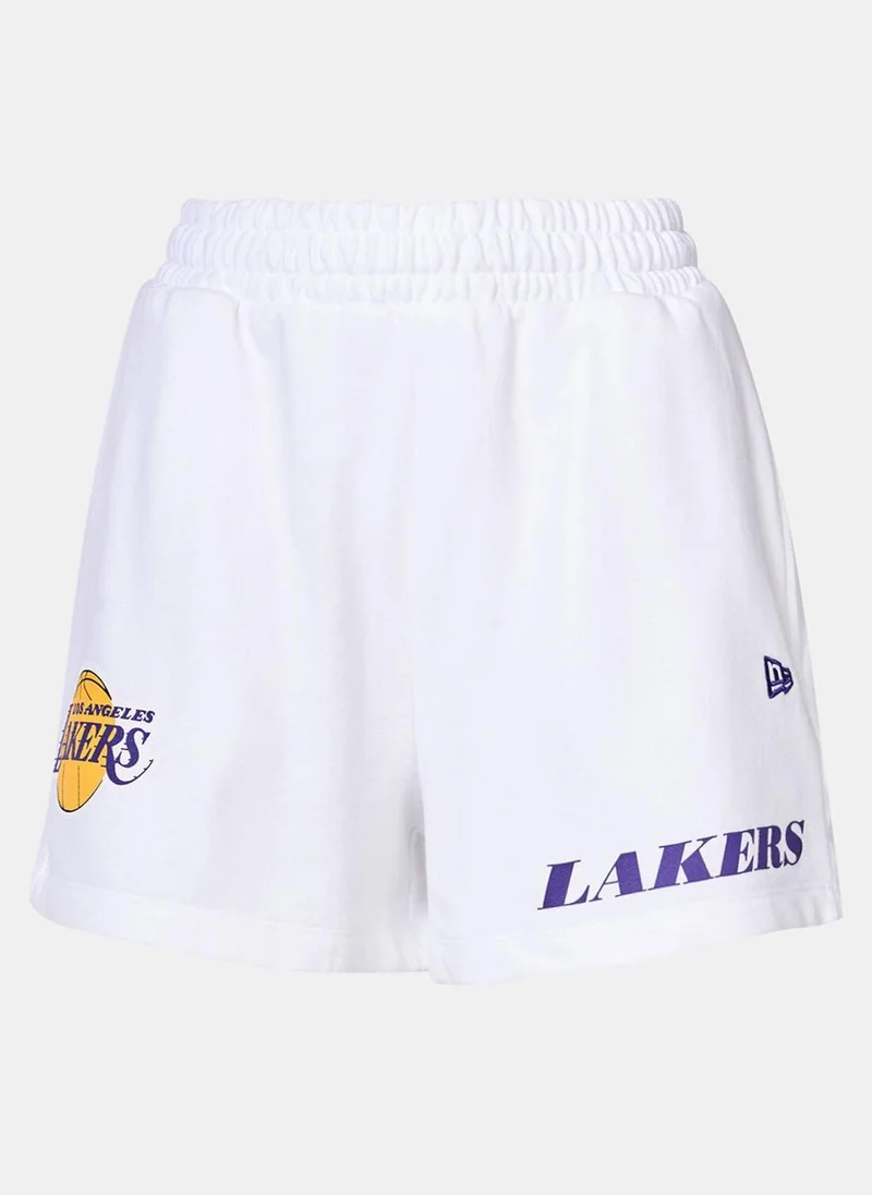 نيو ايرا Women's NBA Los Angeles Lakers Wordmark Shorts