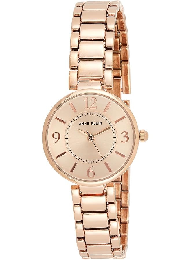 ANNE KLEIN Women Rose Gold Tone Bracelet Watch Ak1870Rgrg Analog Display - Image 1