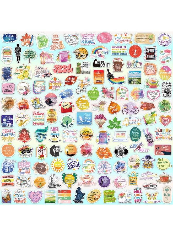 Zheyistep 400Pcs Inspirational Words Stickers Motivational Waterproof Vinyl Stickers For Kids Teens Adults Teachers Positive Quote Stickers For Water Bottles Laptops Phone Journaling Scrapbooking  - Image 4